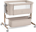 3 in 1 Baby Bassinet, Rocking Bassinet, Bedside Bassinet, 6-Height Adjustable, Bassinet Bedside Sleeper, Bedside