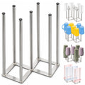 Foldable Bottle Drying Rack, Baby Bottle Drying Rack, Collapsible Cup Draining Holder, Retractable Reusable Stainless