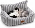 Cat Couch Bed, Soft Sofa for Indoor Cats, Machine Washable