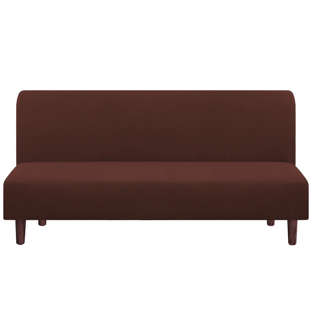 Stretch Armless Futon Cover Futon Slipcover Full Queen Size Couch Cover Futon Sofa Bed Cover Furniture Protector with