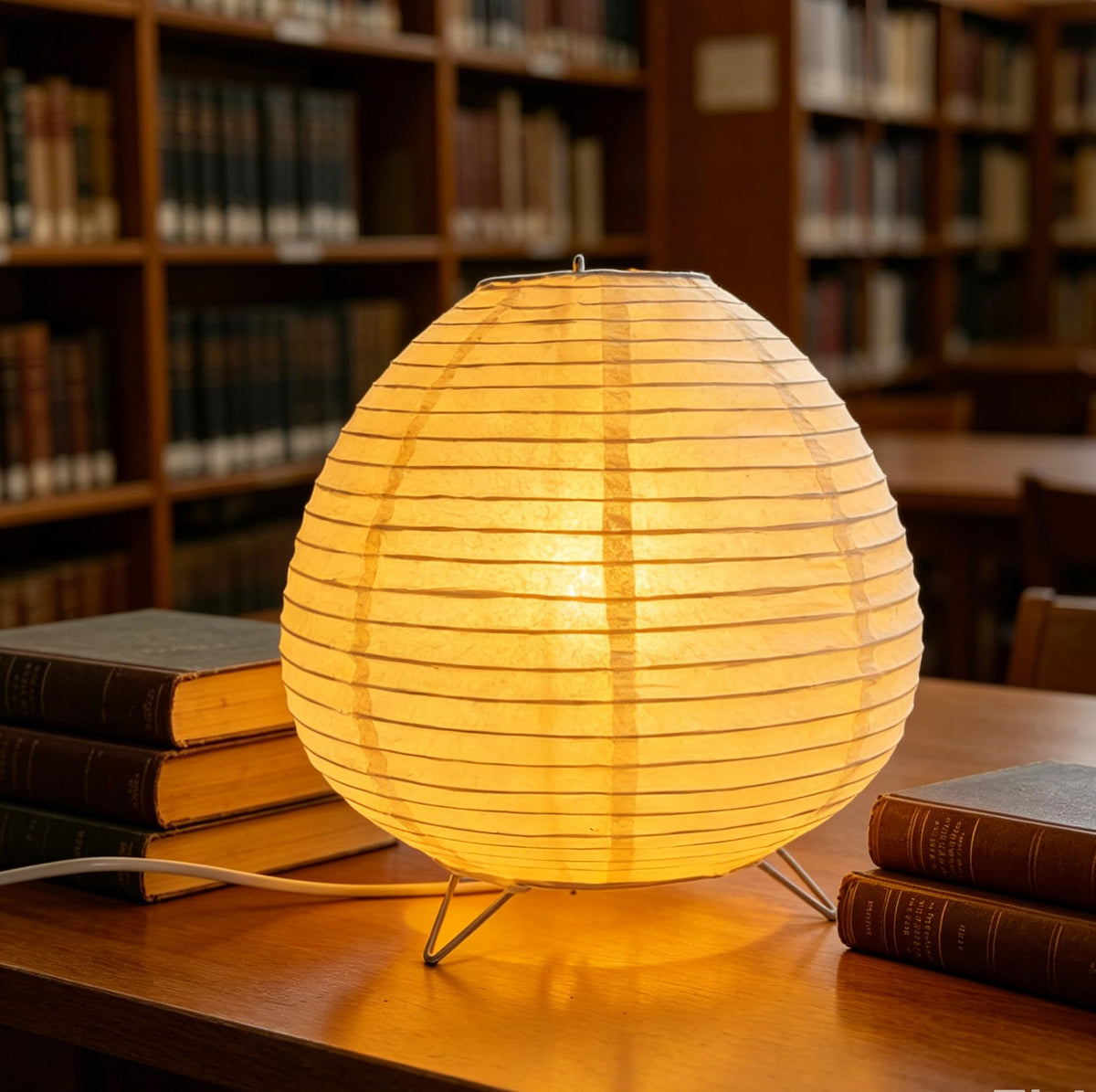 Small Paper Lamp, Japanese Lamp Lantern Table Lamp, Paper Table Lamp, Lantern Lamps for Desk Bedrooms Bedside Night