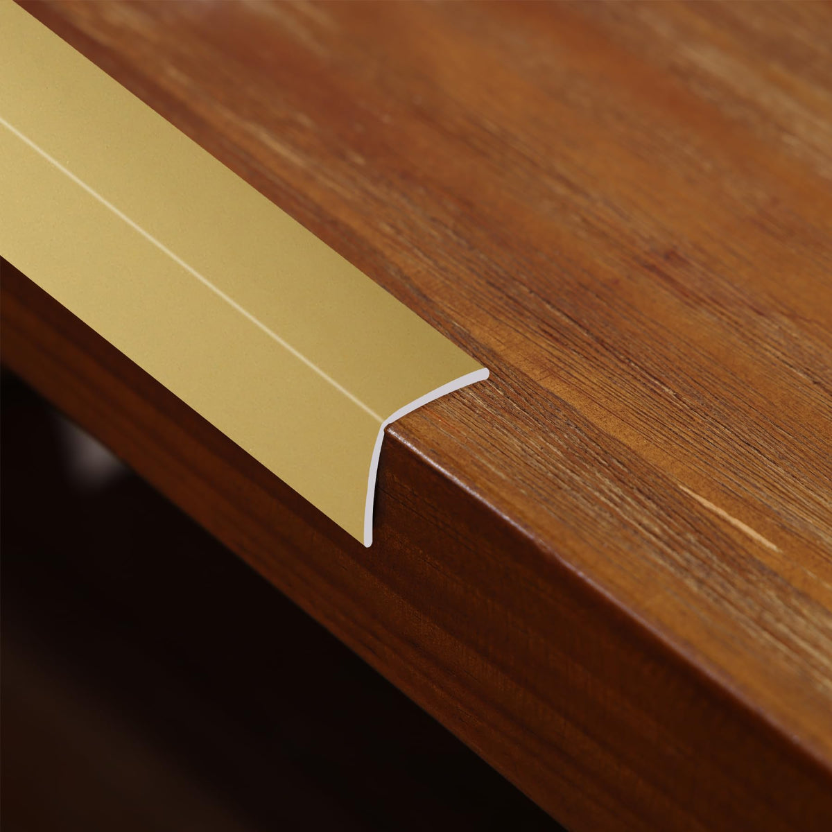L-Shaped Corner Guards, Peel and Stick Molding Trim for Furniture Edge Bumper, Table Door Frame Protection and