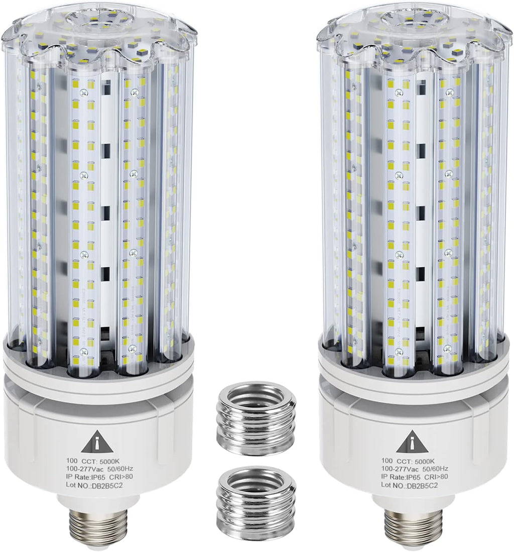 ZP LED Corn Light Bulb 100W Super Bright 15000lm 5000k E26 /E39 Led Corn Bulb, 1000W Equivalent CFL Metal Halogen HID