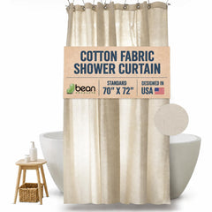 Natural Cotton Bathtub Liner- 70" x 72"