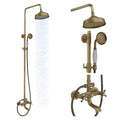Outdoor Shower Features, Exposed Shower System 3 Function
