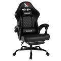 Gaming Chair for Adults with Pocket Spring Cushion, Ergonomic High Back Computer Chair with Footrest and Lumbar