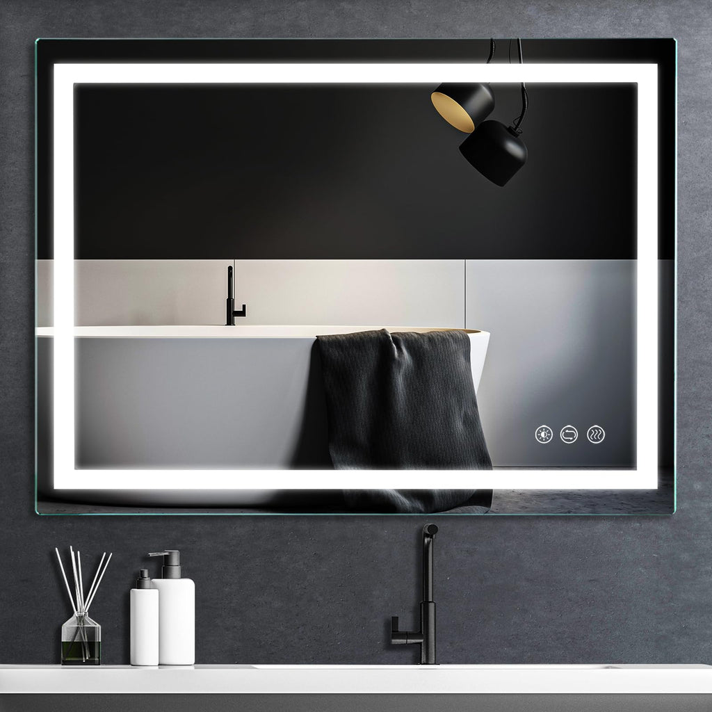 LED Bathroom Mirror, Vanity Mirror with Light for Wall 36"L x 28"W