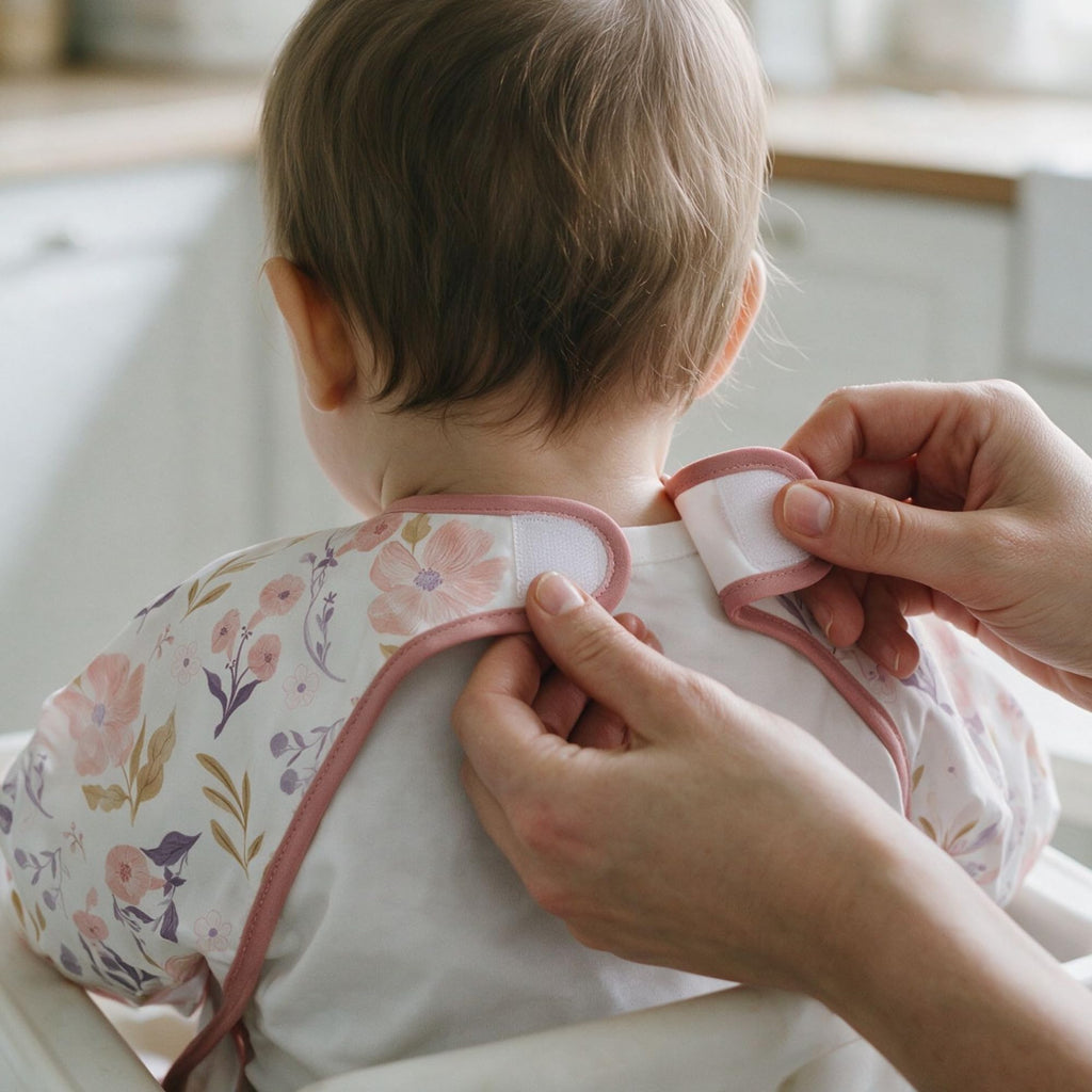 3 Pack Long Sleeve baby Bibs for Eating, Waterproof Smock Bib