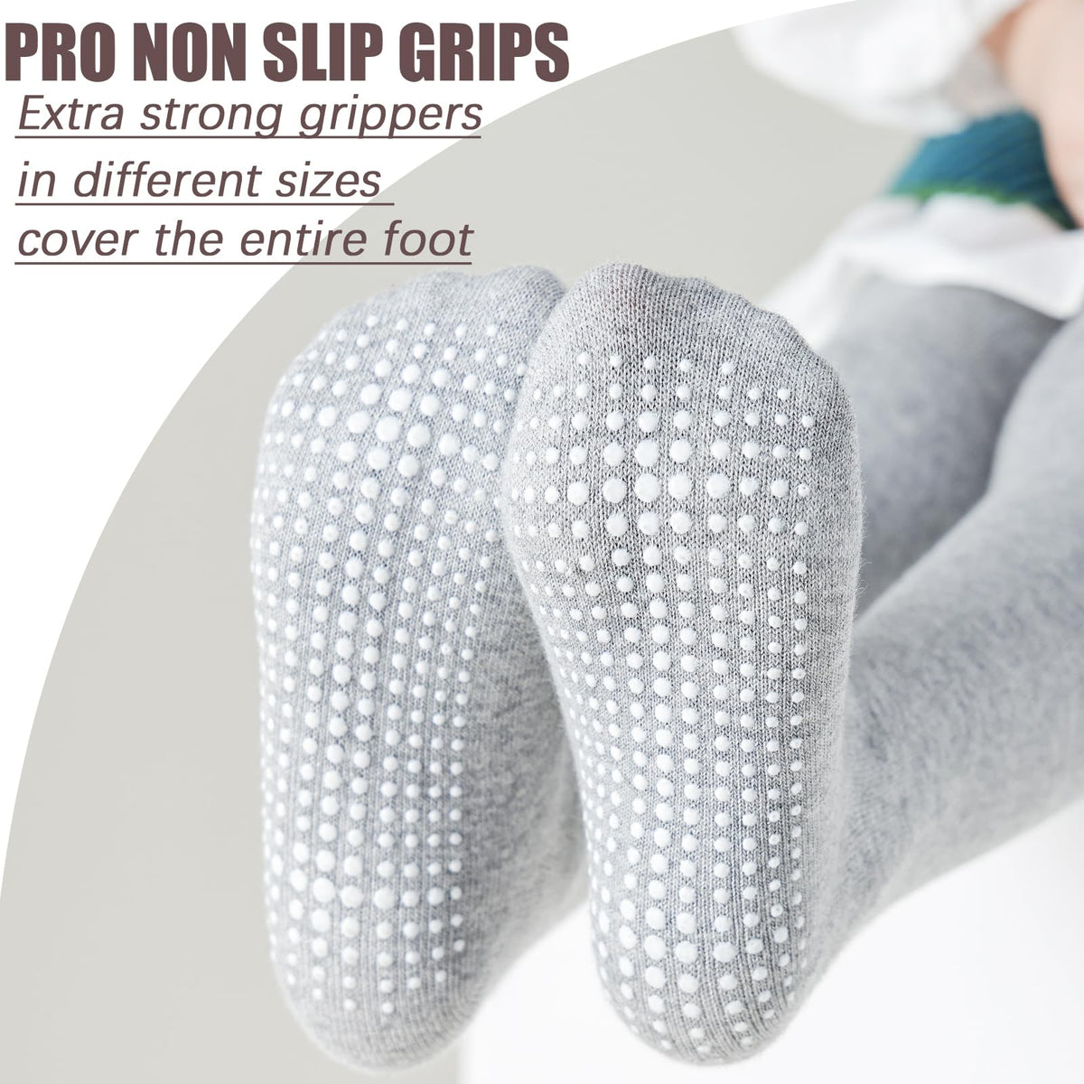 Angel Baby Girl Tights Non Slip Baby Tights Warm Cotton Leggings Seamless Pantyhose Non-Skid Grip