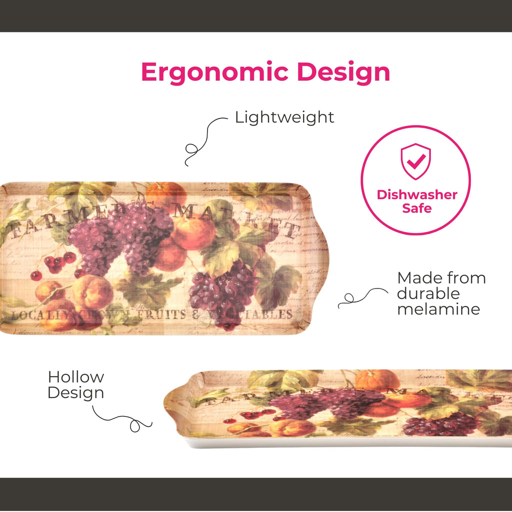 Abundant Fall - Rectangular Sandwich Serving Tray