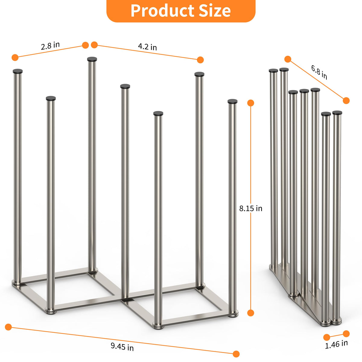 Foldable Bottle Drying Rack, Baby Bottle Drying Rack, Collapsible Cup Draining Holder, Retractable Reusable Storage