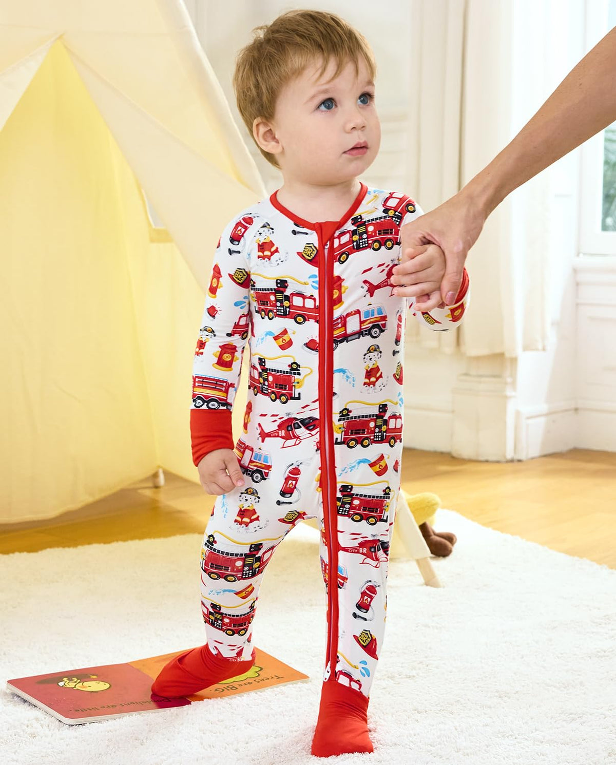 Bamboo Viscose Baby Footie Pajama, Zipper Sleeper Boys Girls