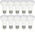 10 Pack 3CCT BR20 LED Bulb, Warm White 2700K LED Dimmable 4000K 5000K BR20 50 Watt 60W Replacement 8W Floodlight LED