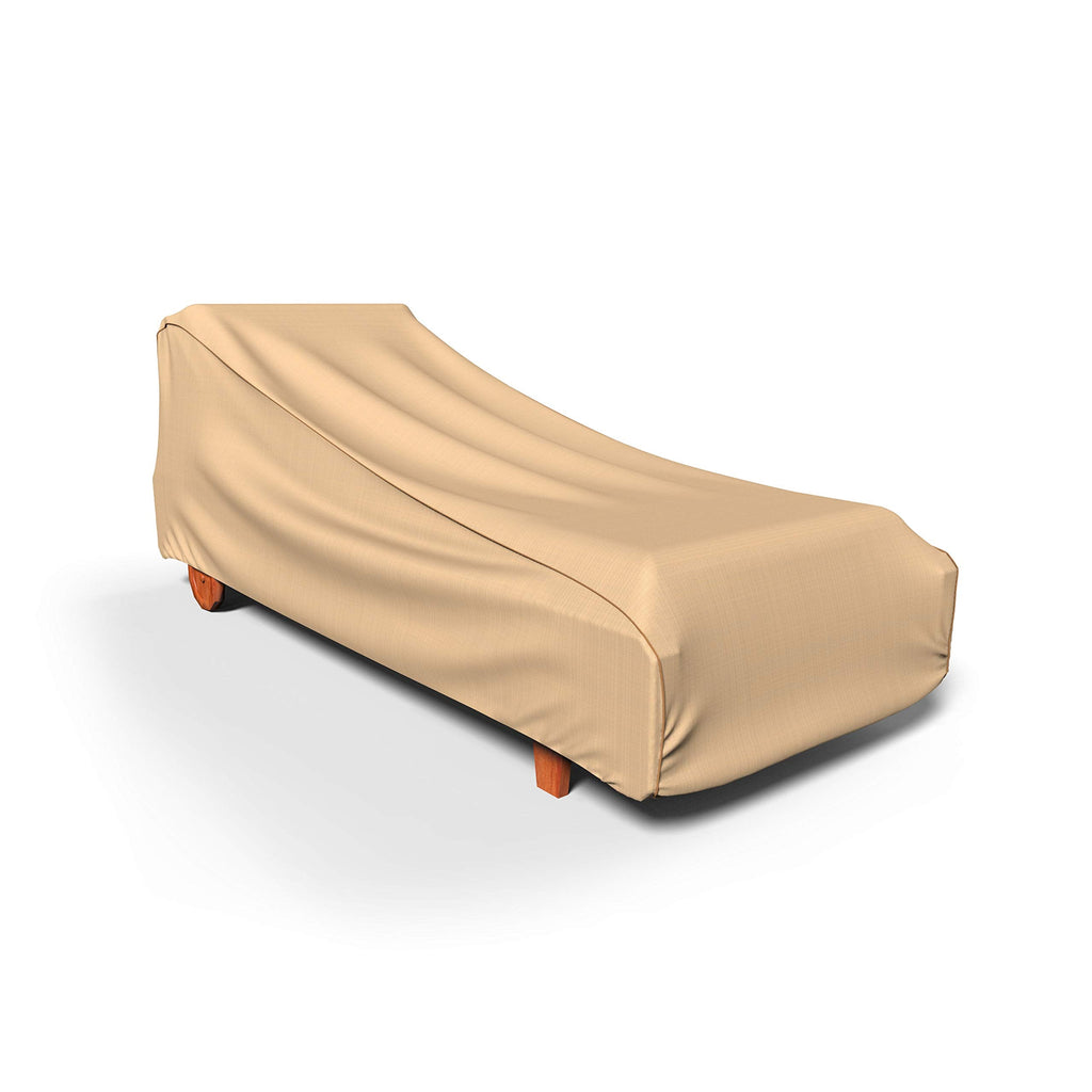 Sendona Chaise Lounge Chair Cover, Tan, Large