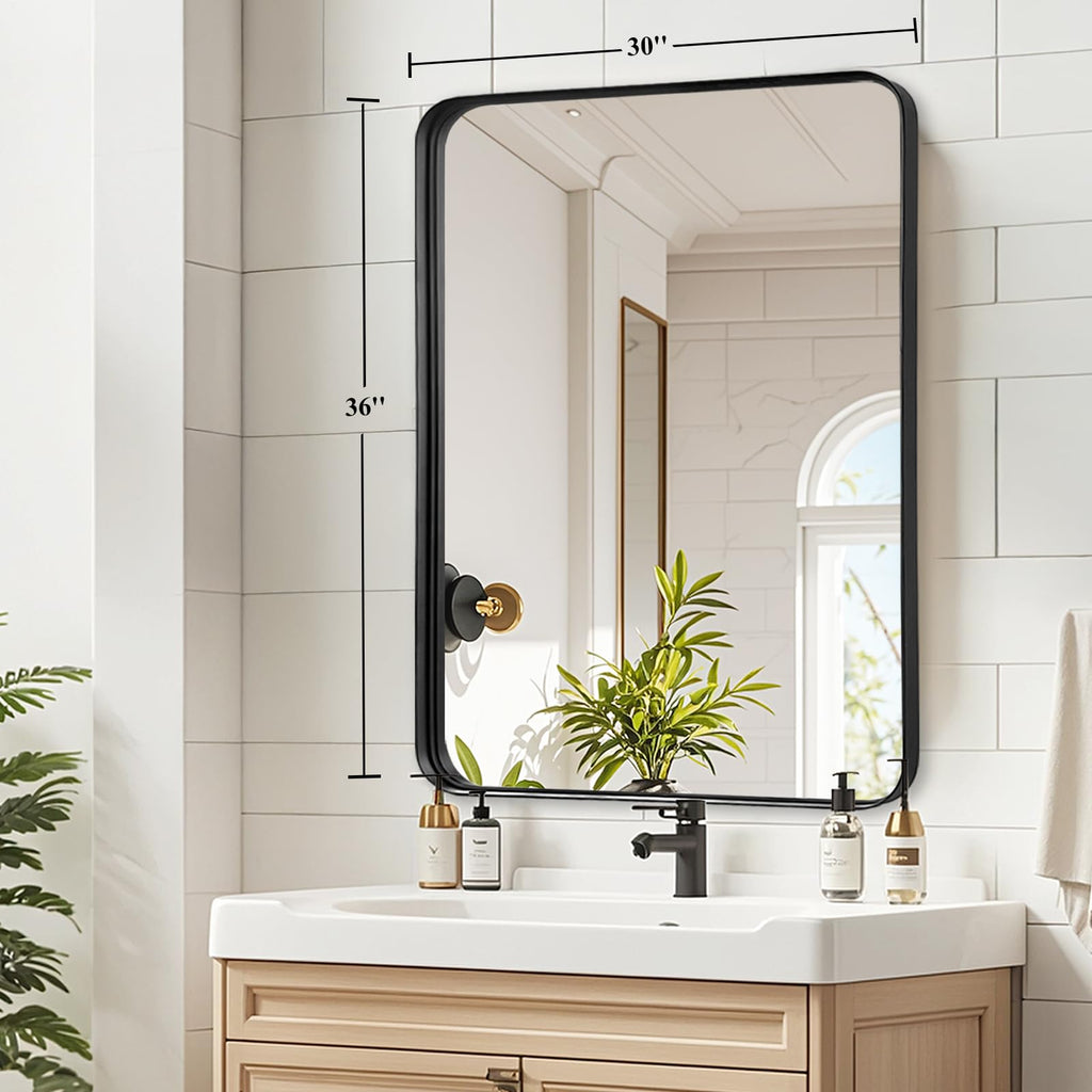 Bathroom Vanity Mirror Over Sink 30x36, Large Wall Mounted Mirror