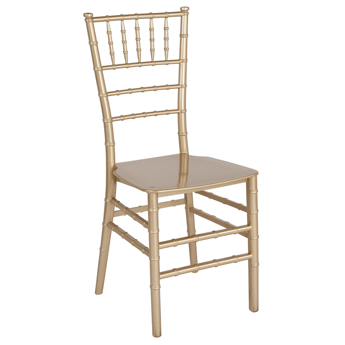 Series Gold Resin Stacking Chiavari Chair