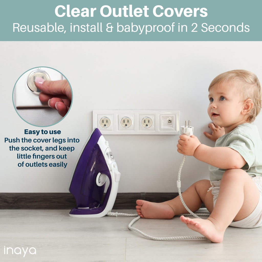 Complete Baby Proofing Kit - Child Safety Hidden Locks for Cabinets & Drawers, Adjustable Safety Latches, Corner