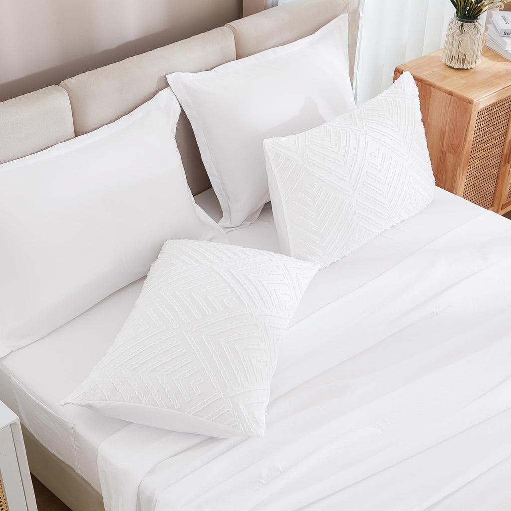 Oversized King Comforter 120x98, White