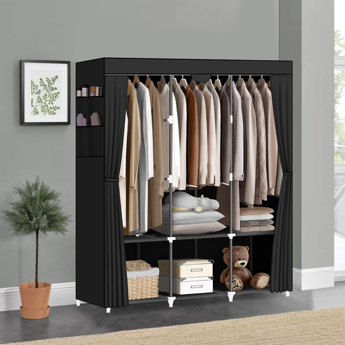 Portable Closet,Portable Closets for Hanging Clothes