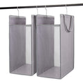 Hanging Laundry Hamper,2 Pack Grey Hanging Laundry Basket