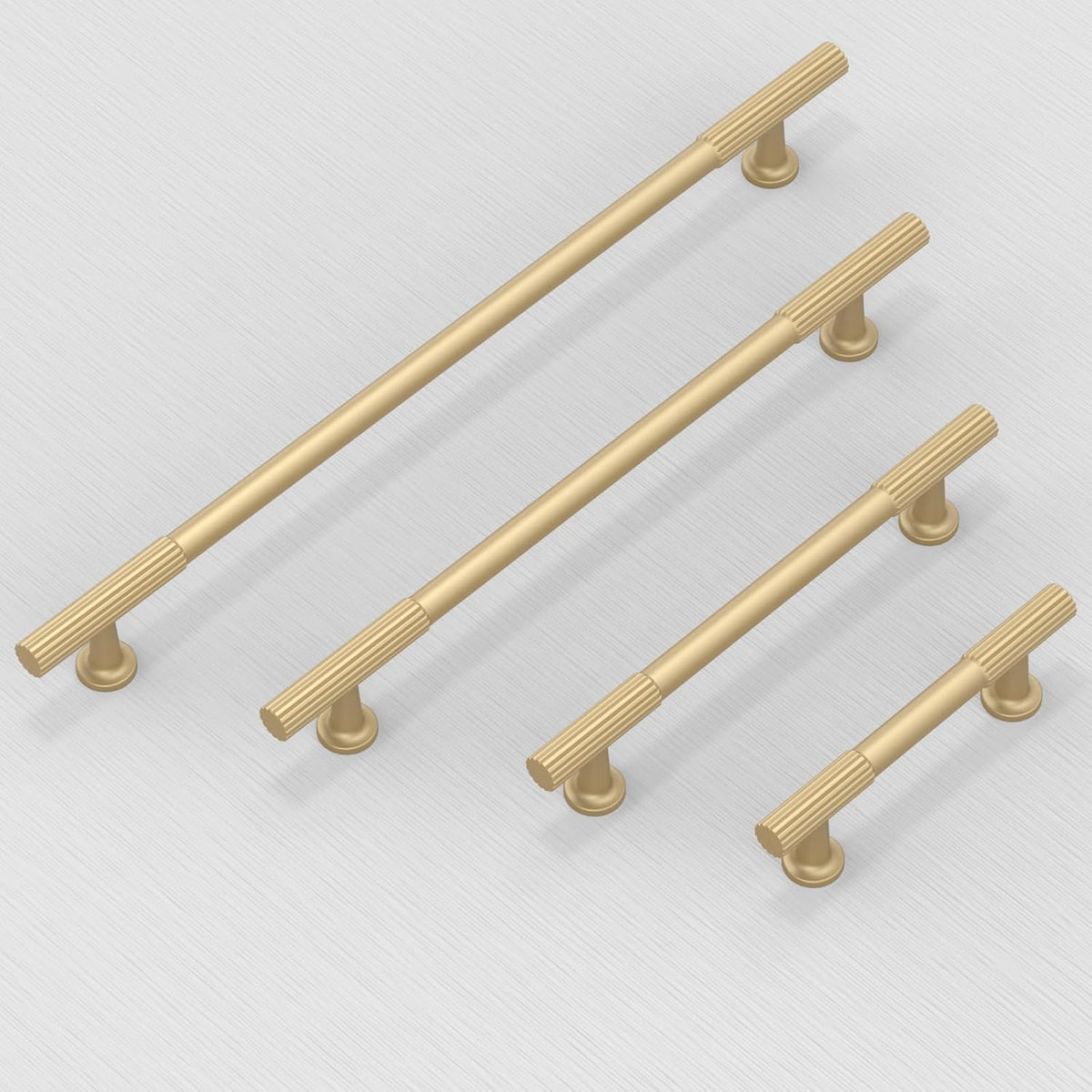5 Pack Brushed Gold Cabinet Pulls 5 Inch(128mm) Kitchen Cabinet Handles Cabinet Hardware for Drawer Pulls