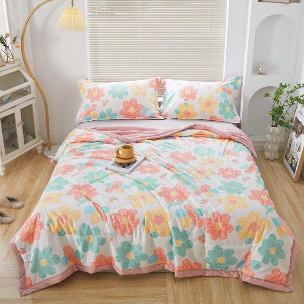 Quilt Set Throw 1 Pieces Bedspread 200*230/180*220cm Ultra Soft Matelasse Coverlet Oversized