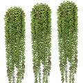3 Pcs String of Pearls Plant Artificial Hanging Succulents Plants Garden Decor (Pots Not Included)