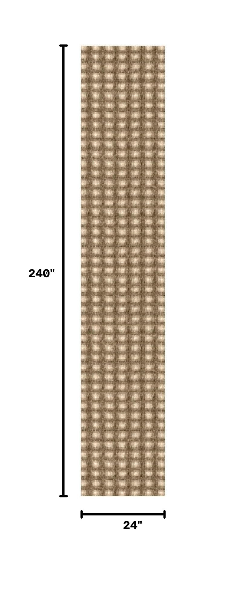Woven Runner Rug 2x20 Ft Washable Runners s Extra Long Cotton Non Slip Rubber Backed Kitchen Runner Braided Indoor