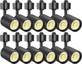 10W Dimmable LED Track Lighting Heads H Type, Black