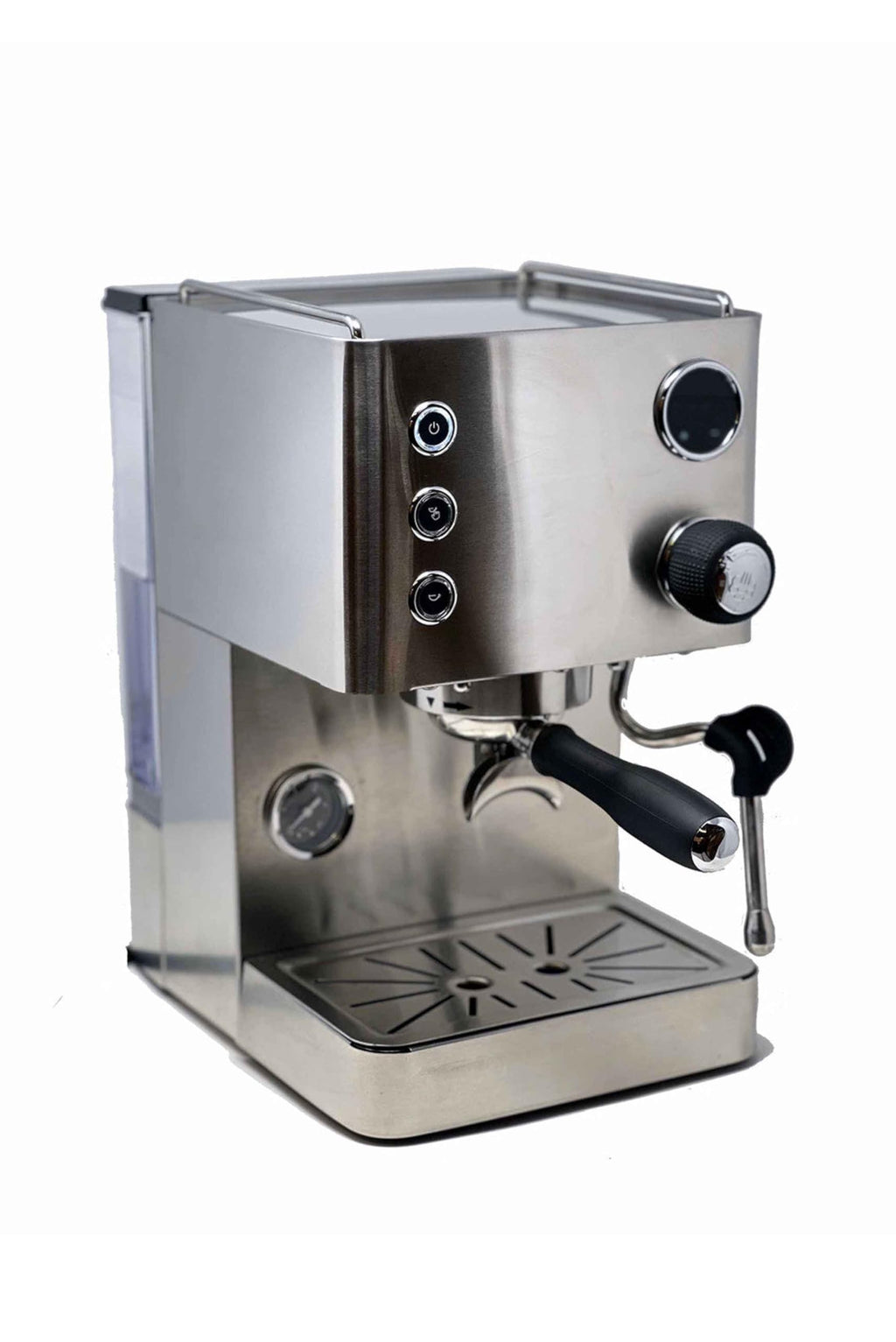 Legato V2 Espresso Machine, PID Temperature Control, 58mm Portafilter, Stainless Steel