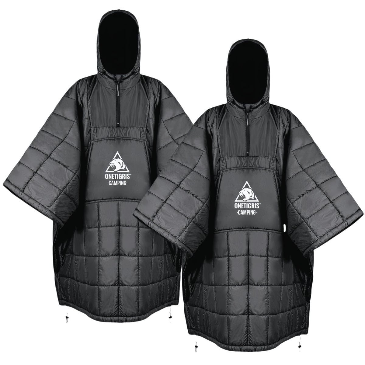 Blanket Poncho, Wearable Hoodie Blanket for Outdoors