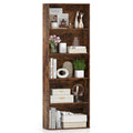 5-Tier Bookshelf, Freestanding Bookcase with 5 Open Shelf, Modern Display Shelf, Storage Organizer Bedroom Home