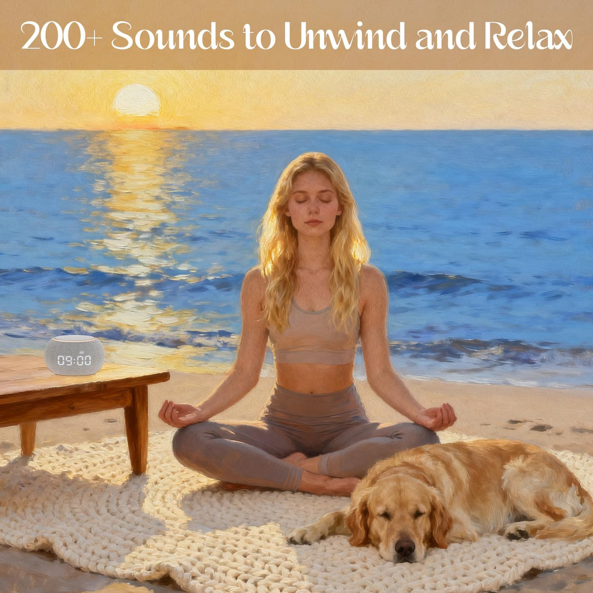 Sound Machine for Sleep Smart White Noise Machine for Adults 507 Sounds