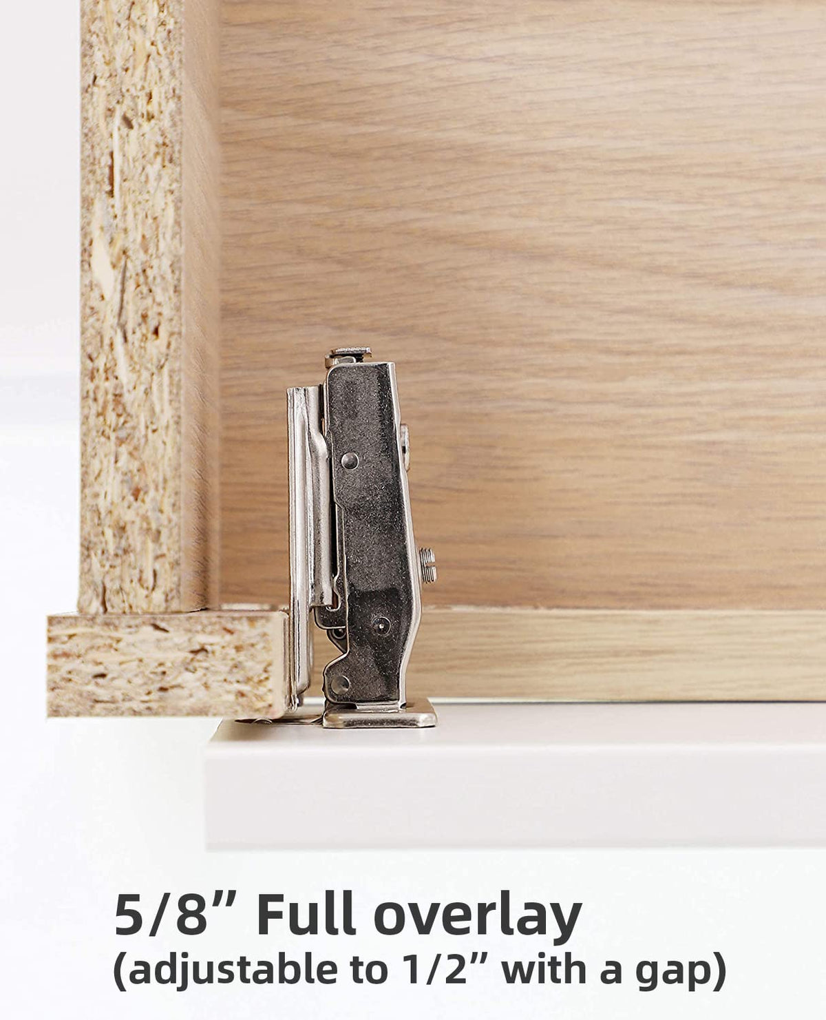 (30 PCS) Full Overlay Soft Close Cabinet Hinges Cabinets - 105° Face Frame Concealed Cabinet Door Hinge -3 Way