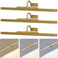 3 Pack Picture Lights Battery Operated 6000mAh - 24Inch Wireless for Gallery, Museum, Mirror, Picture Frames & Office
