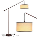 Inspired Arco Style Hudson 2 - LED Floor lamp, Tall Lamp with Sturdy Base, Contemporary Arc Lamp s & Offices, Great Living Room Décor