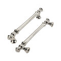10 Pack 3-3/4 Inch(96mm) Polished Nickel Cabinet Pulls Drawer Pulls Kitchen Cabinet Hardware Zinc Pulls for Dresser