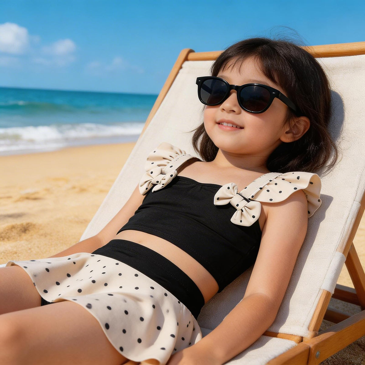 Toddler Girls Swimsuit Baby Girl Two Pieces Swimwear Summer Beach Bathing Suit Bikini