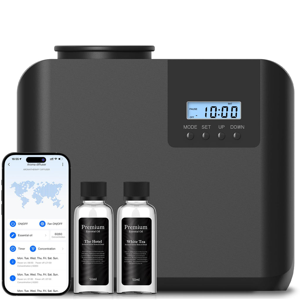 2026 Upgraded HVAC Scent Diffuser Machine Kit, Covers 5000 Sq.Ft for Room