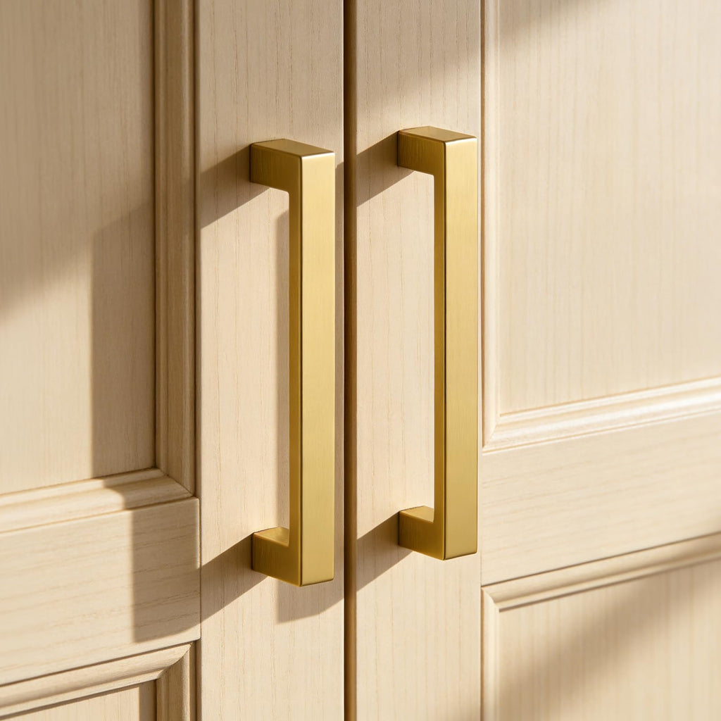 20 Pack 6-1/4 Inch Gold Kitchen Cabinet Handles Gold Cabinet Pulls