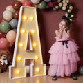 4FT Marquee Letters, Large Light Up Letters A Sign for Party Decor