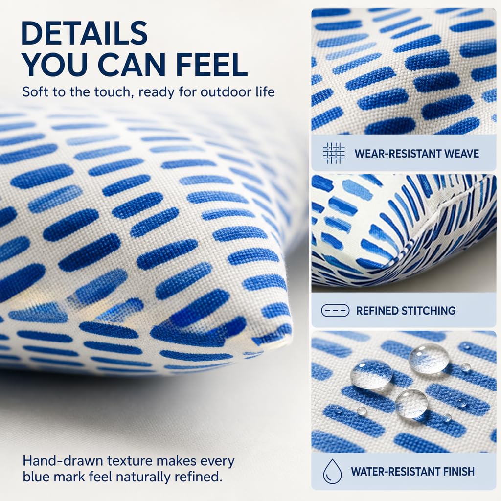Outdoor Throw Pillows Decorative Pillows with Insert Included