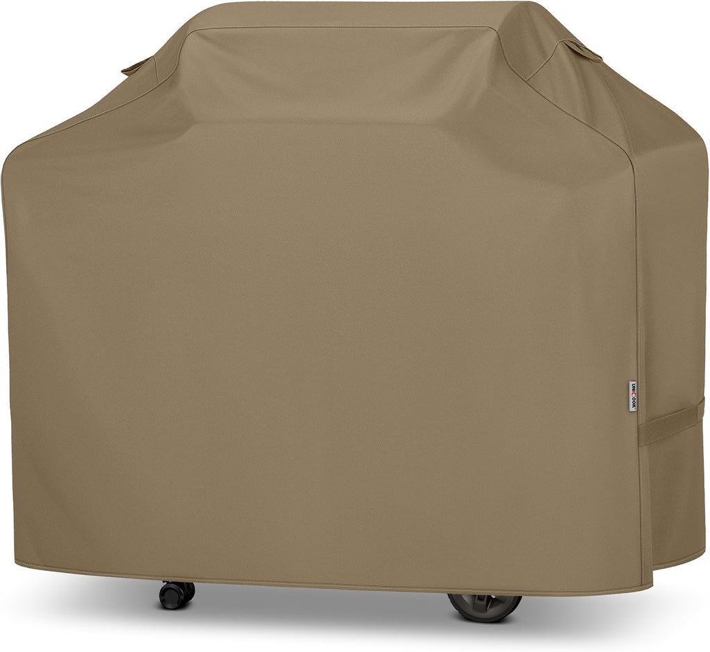 55 in. Grill Cover Heavy Duty Waterproof, Neutral Taupe