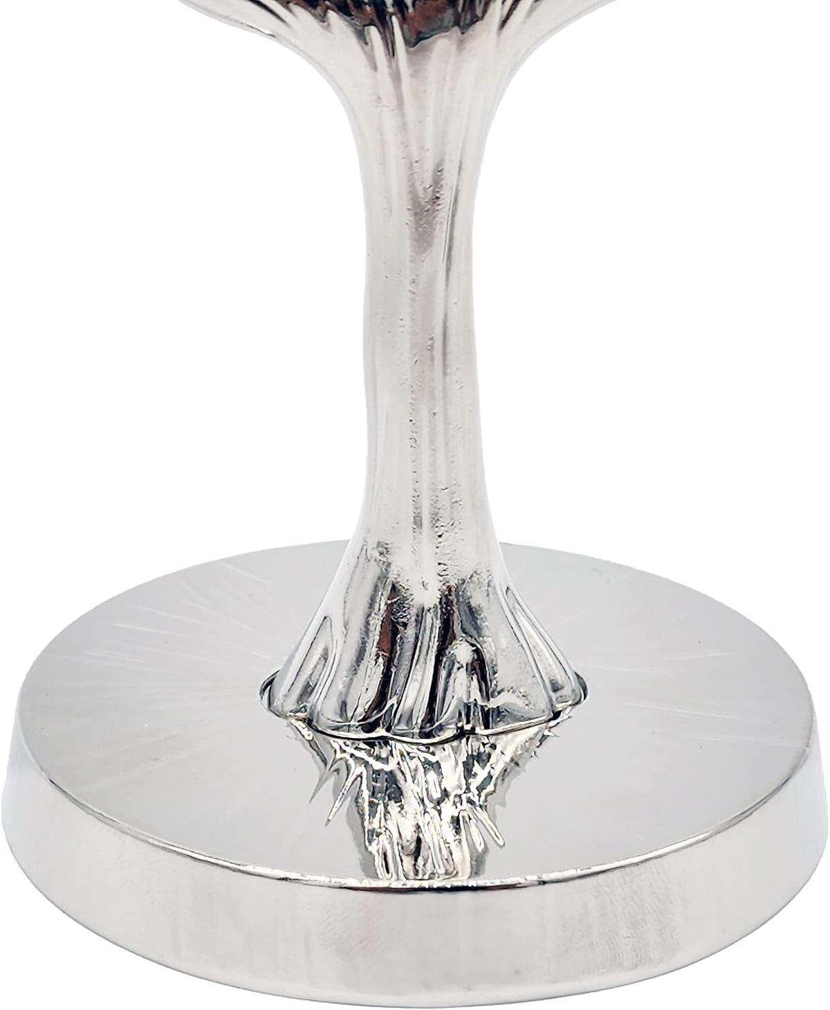 Hanukkah Tree of Life Hanukkah Antique Silver Finish Large 11 Inches Long