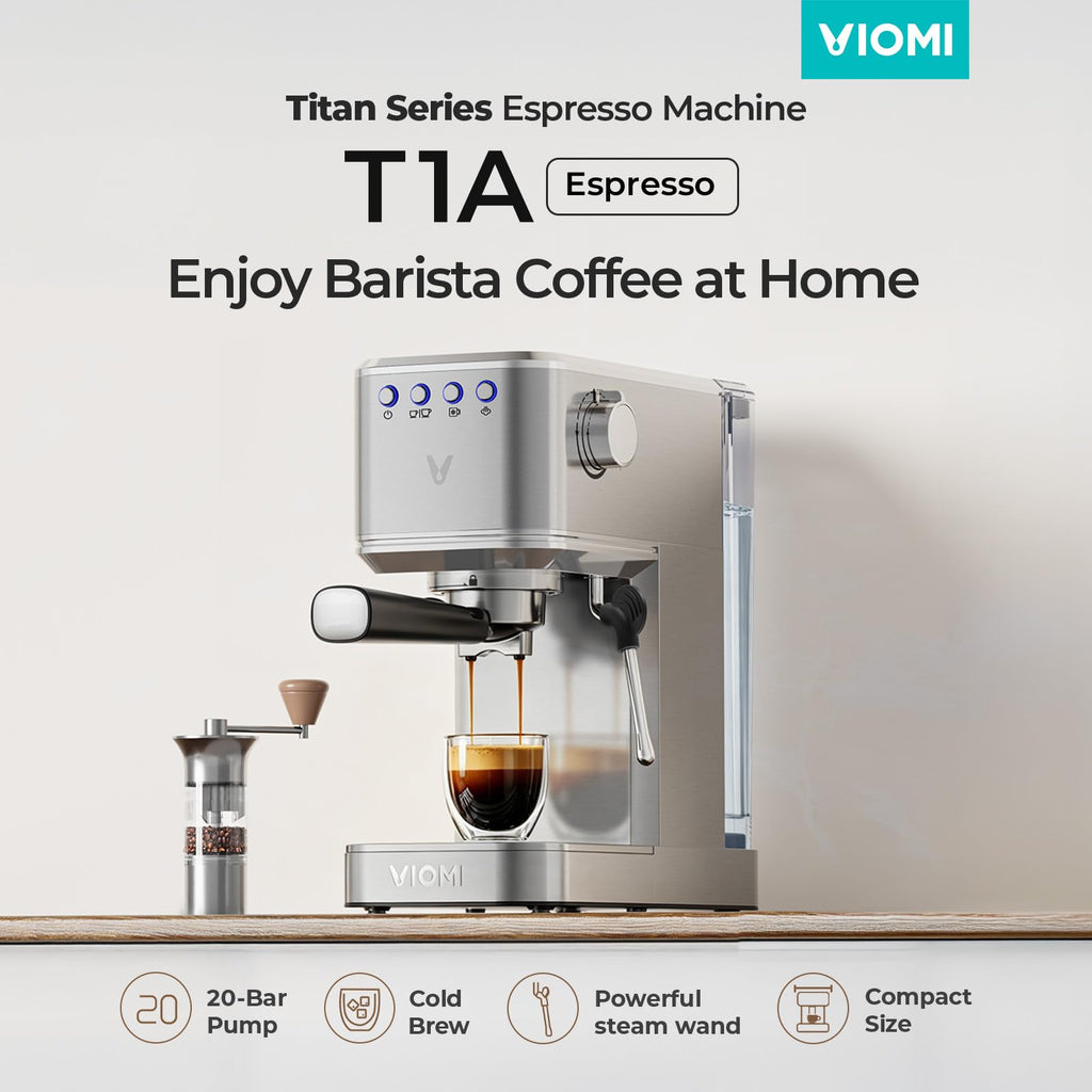 Espresso Machine with Milk Frother, Instant Cold Brew Maker