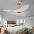 36" Indoor/Outdoor Ceiling Fan with Remote, No Light
