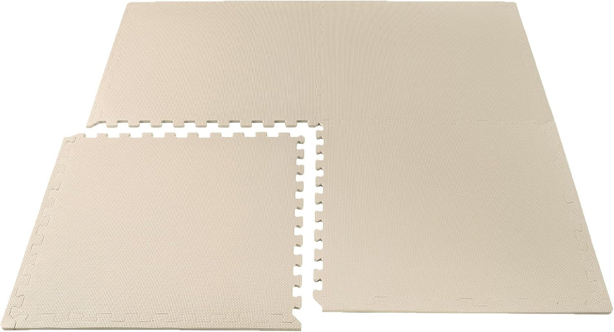 1⁄2 Inch Thickness Multipurpose EVA Foam Floor Tiles - Interlocking Floor Mat for Indoor Gym, Playroom, and Home Use