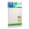2-Stage Dual Firm Crib Mattress, Breathable Infant & Toddler Mattress with Medical-Grade Waterproof Cover, GREENGUARD