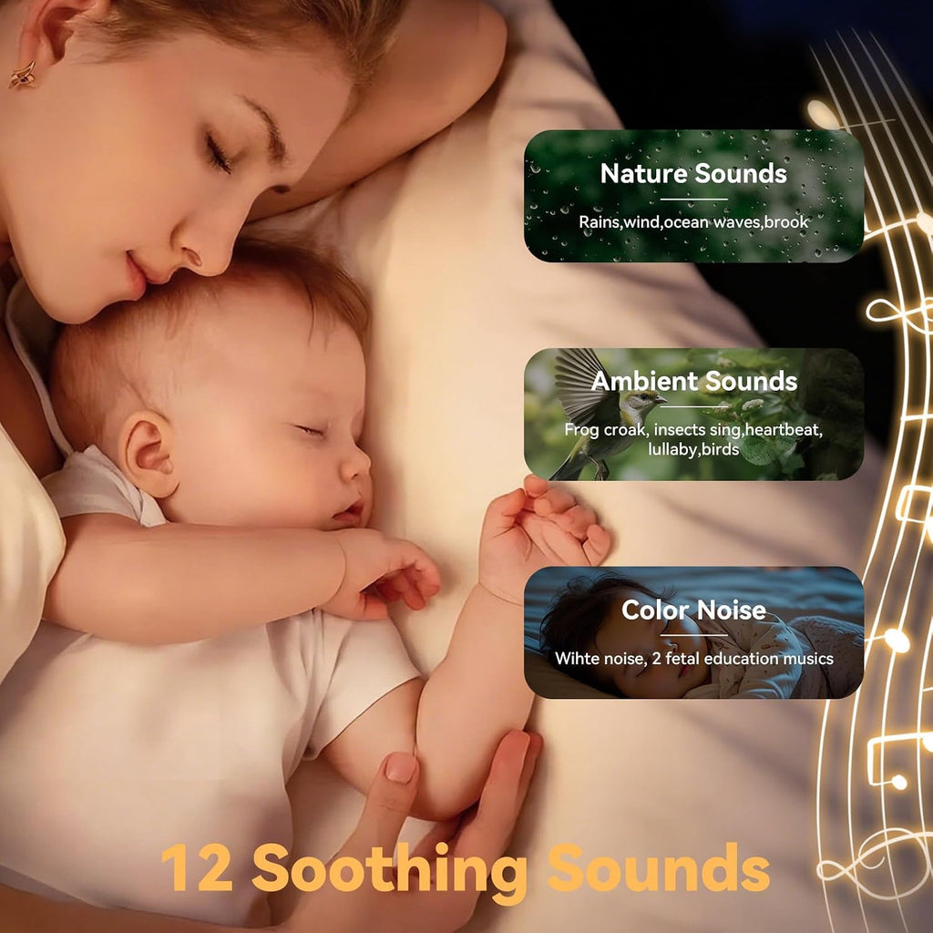 Portable Baby Sound Machine & Essentials for Babies & Kids-Mint
