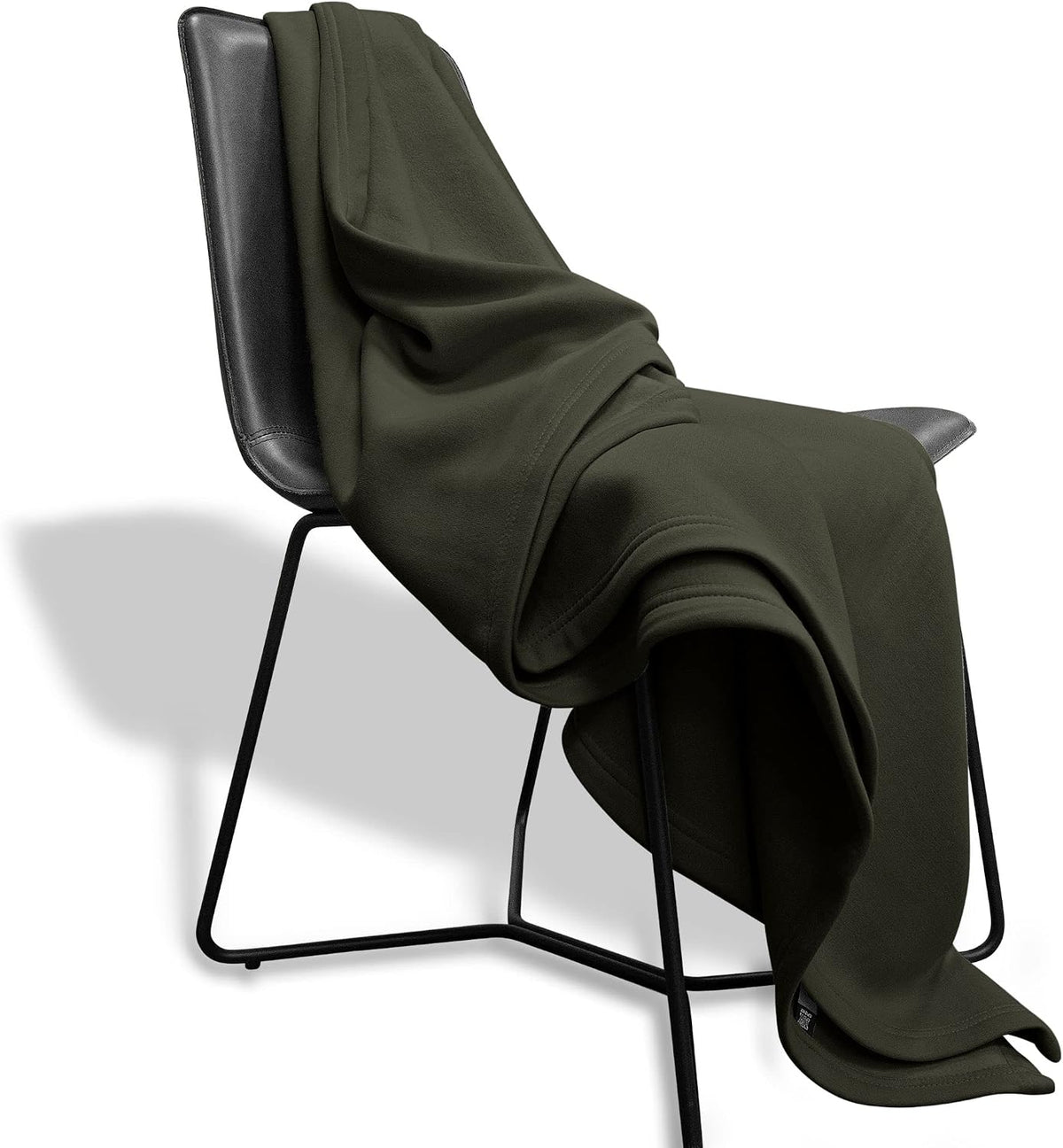 Lightweight Sweatshirt Blanket Throw - Warm & Cozy, Breathable Oversized Fleece Knit, Couch, Bed, Travel, Cold